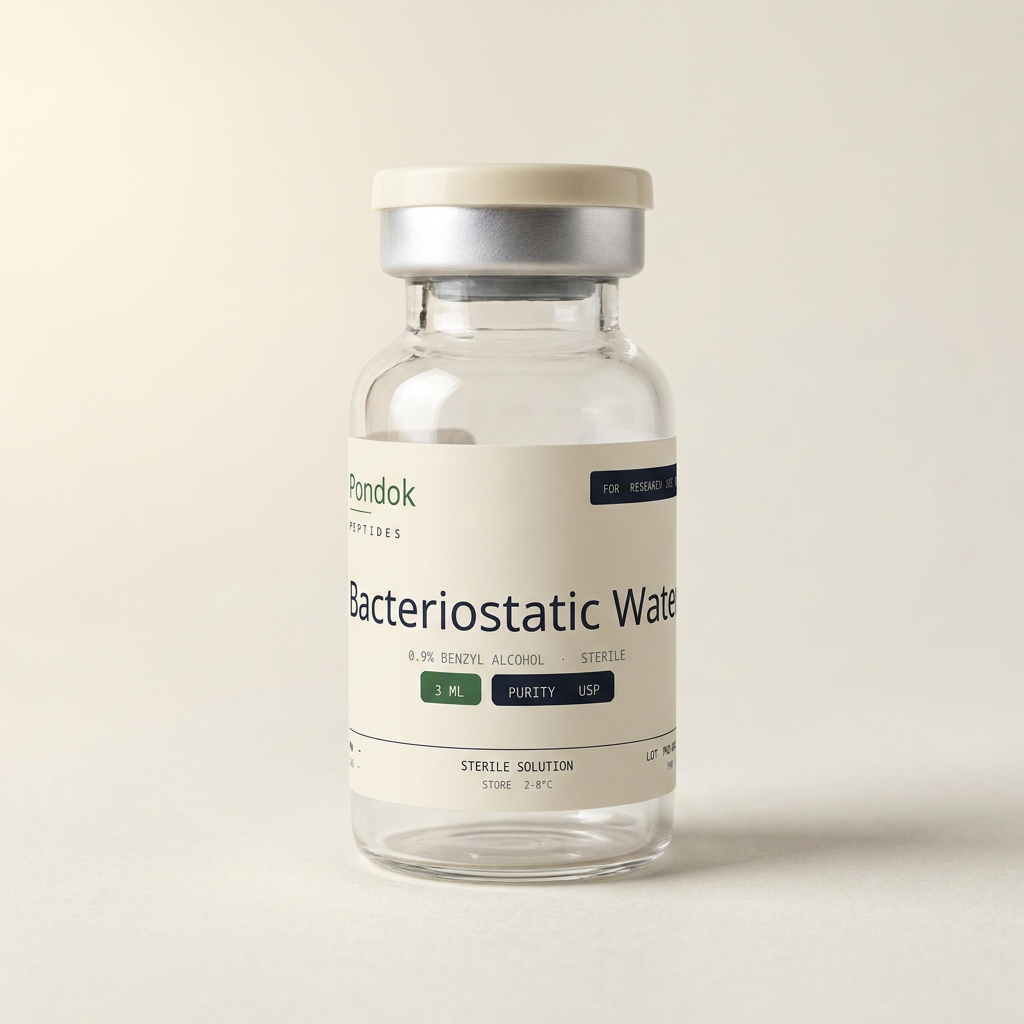 Bacteriostatic Water vial - Pondok Peptides