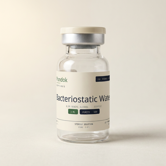 Bacteriostatic Water vial - Pondok Peptides