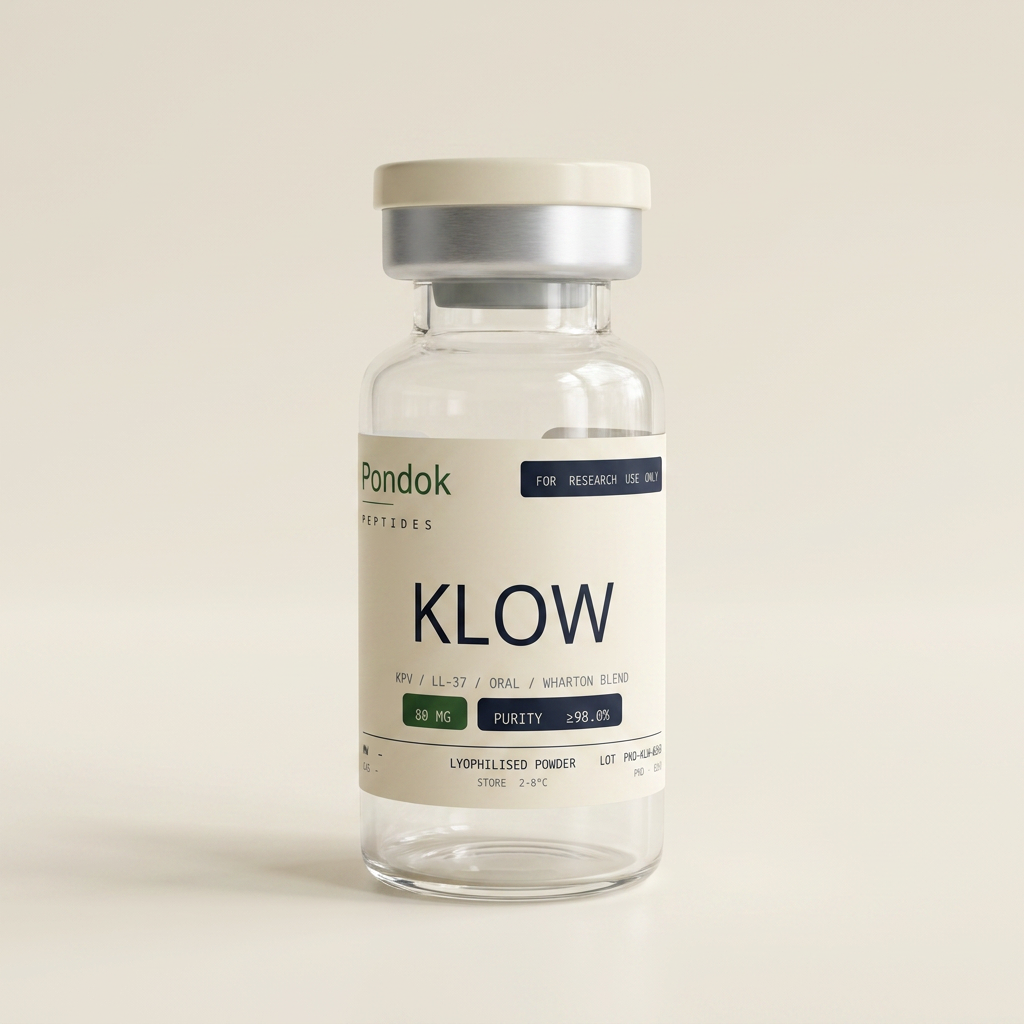 KLOW vial - Pondok Peptides
